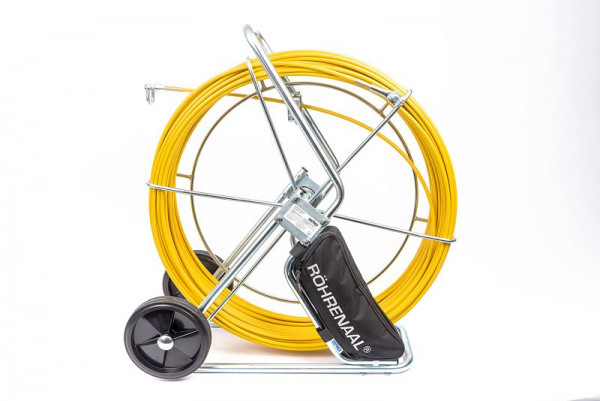 Katimex Röhrenaal®mit Servicetasche und Zubehör 60 m mit Ø 9 mm Polykat®, 103006