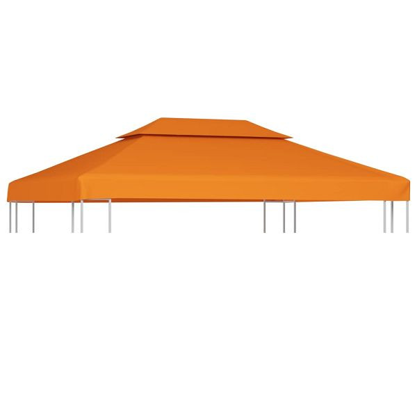 vidaXL Pavillon-Ersatzdach 310 g/m² Orange 3x4 m, 40883
