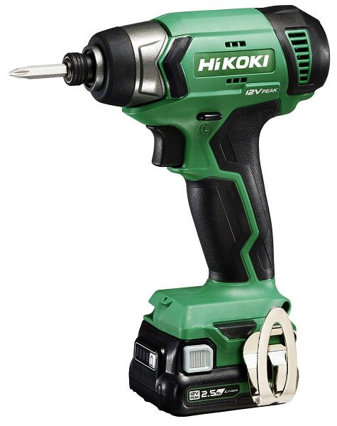 HiKOKI 12V Peak Akku Schlagschrauber, 2 x 2.5Ah, 110Nm, WH12DA (2.5) (Transportkoffer), WH12DAWFZ