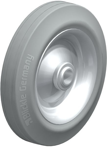 Blickle V 252/25R-SG Rad aus Vollgummi, Grau, 10306