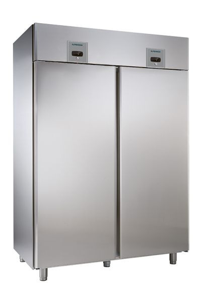 ALPENINOX Umluft-Gewerbekühlschrank KK 1402 Comfort, für GN 2/1, steckerfertig, Umluftkühlung, 402729675