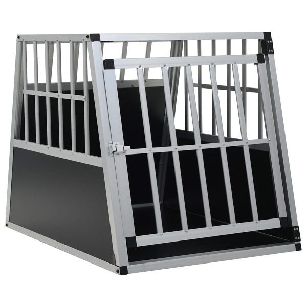 vidaXL Hundetransportbox mit Einzeltür 65 x 91 x 69,5 cm, 170664