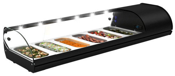 Neumärker Royal Cooling Tapas 6 Kompressor rechts, 6x GN 1/3 x 40 mm, 05-70501BK