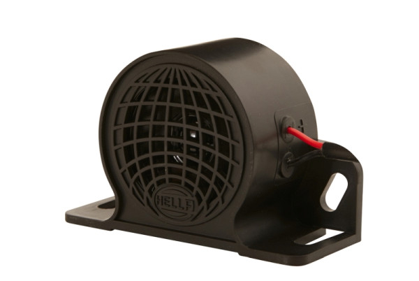 HELLA Rückfahrwarner, BM10, 97dB(A), 700Hz-2800Hz, geschraubt, Kabel: 140mm, Stecker: DEUTSCH Stecker, 3SL 009 148-197