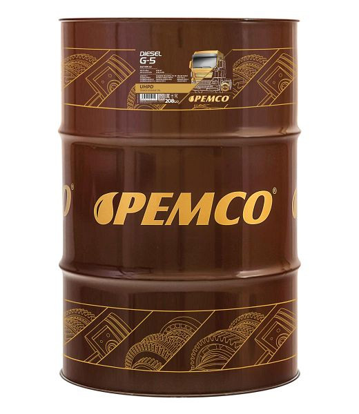 PEMCO Mehrbereichsöl 705 Diesel G-5 UHPD 10W-40, VE: 208 l, PM0705-DR
