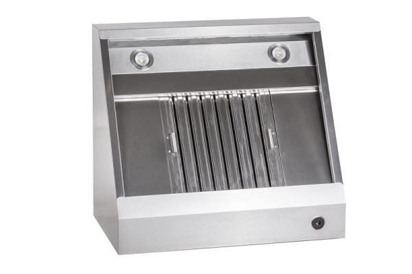 KBS Wandhaube Trapezform 260x90cm Anschlußfertig-Filter Typ F2, 30112024