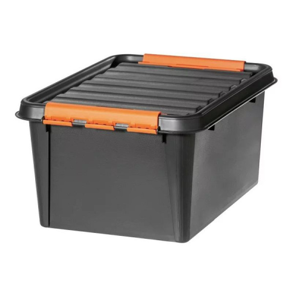 STEIN HGS SmartStore Pro Aufbewahrungkiste, schwarz, 32 Liter, 84067.0004