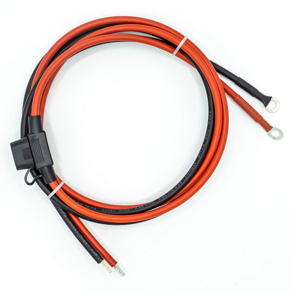 WATTSTUNDE 6mm² Batterieanschlusskabel BAKA30/BAKA06 mit 30A Sicherung, 400-1010