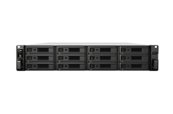 Synology Network Attached Storage, 12-Bay, Hotswap, ohne HDD, 4x GBit LAN, 19", 2HE, 2x PSU, RS3621RPxs