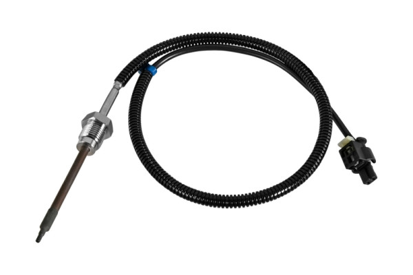 HELLA Sensor, Abgastemperatur, 2-polig, geschraubt, Kabel: 590mm, 6PT 010 376-781