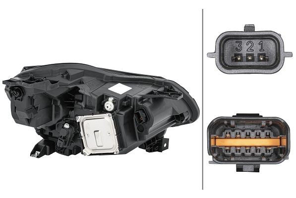 HELLA LED-Hauptscheinwerfer, für u.a. RENAULT CAPTUR II (HF_), ECE, für Linksverkehr, links, 1LX 013 930-831