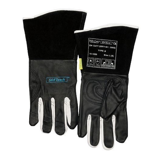 ELMAG 5-Finger-Schweißerhandschuhe WELDAS 10-1050 L, 59148