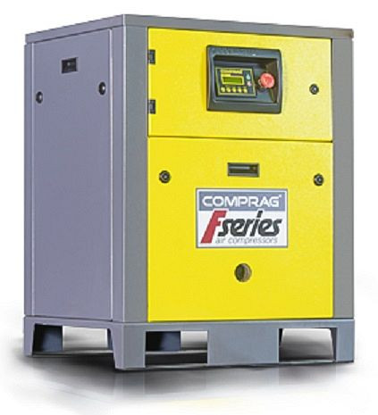 Comprag Schraubenkompressor, F0408, Basisversion ohne Behälter und Kältetrockner, 0,62 m³/min, 8 bar, 11410011