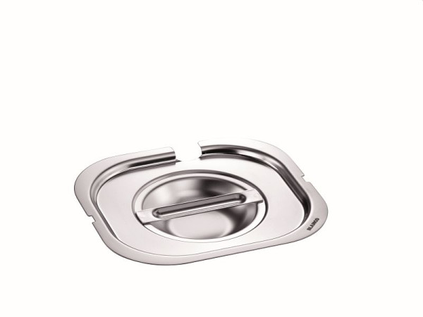 B.PRO GD-B 1/6 Deckel mit Griffaussparung und Griffmulde, aus rostfreiem Edelstahl, 550081