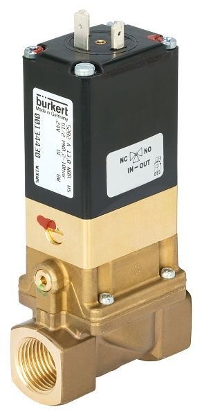 Bürkert 2/2-Wege-Magnetventil, servo, Typ 5282-00-A20,0BBMSGM85-0-230/56-08, 134437