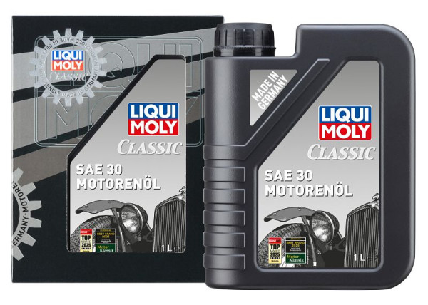 LIQUI MOLY Classic Motorenöl SAE 30, Kanister Kunststoff, VE: 1 Liter, 1132
