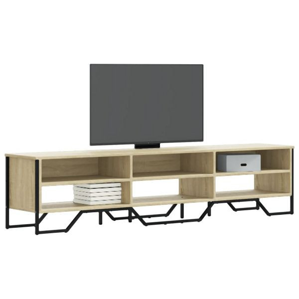 vidaXL TV-Schrank Sonoma-Eiche 180x34x41 cm Holzwerkstoff, 848575