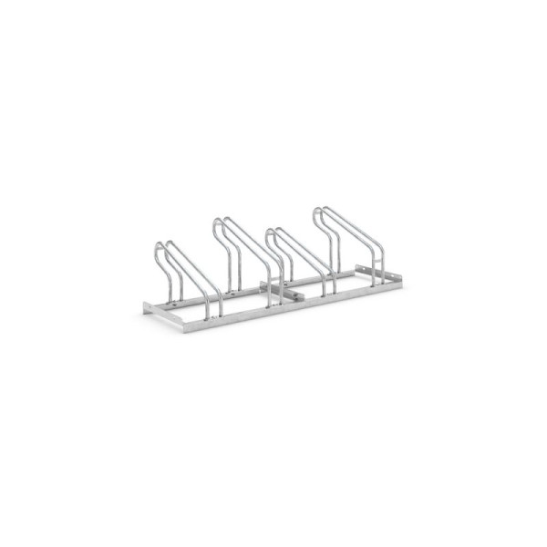 Stein HGS Fahrradständer Typ 2000 und Typ 2000BF, einseitige Radeinstellung, verschraubt, 90°, Typ 2000, 4er/Radabstand: 350mm/Länge: 1400mm, 2054