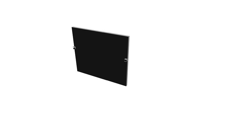 Klain "MULTIWA" Sichtschutz für Höhenverstellbare Arbeitsplätze, 1600x42x1000 mm, Stoffgruppe 2, 167-1653ST2