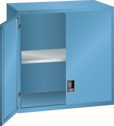 LISTA Aufsatzschrank 54x36E (BxTxH) 1023x725x1000mm KEY Lock, Lichtblau, Flügeltür, Vollblechtür, 62.639.010