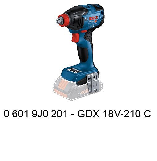 Bosch Akku-Drehschlagschrauber GDX 18V-210 C in L-BOXX, 06019J0201