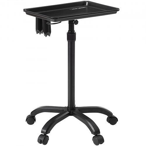 VEVOR Friseurwagen, höhenverstellbares rollendes Salon Trolley, kaltgewalzt mit 5 Rädern (2 feststellbar) für SPA, Barbershop, Klinik, SLTCTPKHS5GJPW71VV0