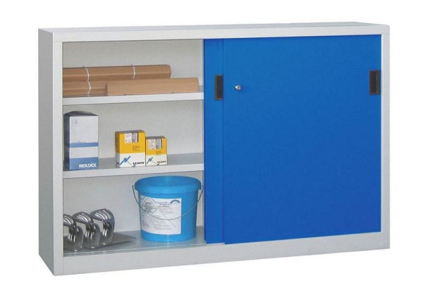 Pavoy Schiebetürenschrank 1000/400/1500, Böden gepulvert, 30300-150-401-910510