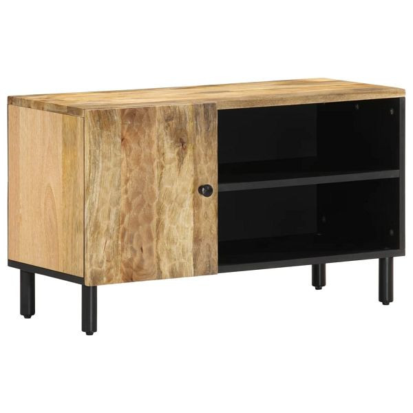 vidaXL TV-Schrank 80x31x46 cm Massivholz Mango, 356906, 8720845423247