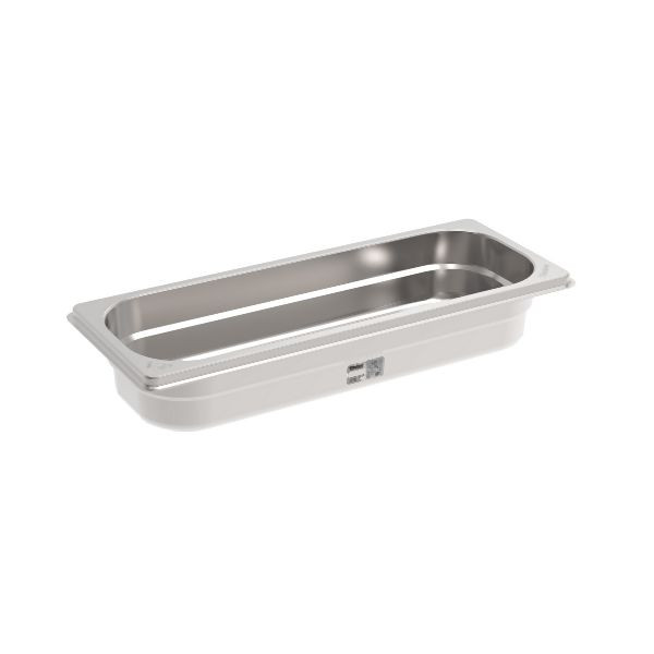 Rieber GN-Behälter 2/8, Edelstahl 18/10, 325 x 55 x 131 mm, 84010161