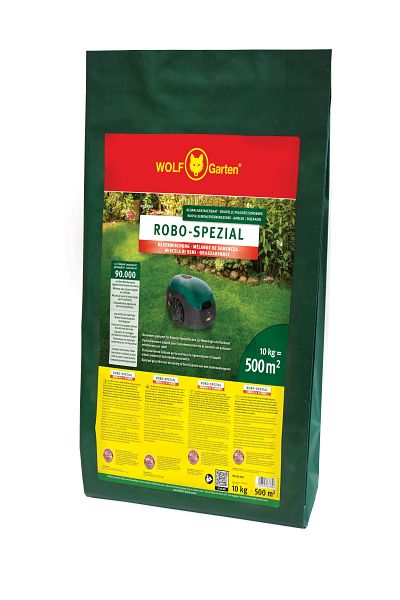 WOLFGarten Rasensamen ROSA 500 RoboSpezial Rasenmischung VE 2 Stück