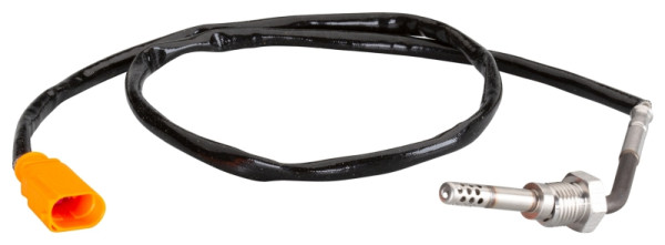 HELLA Sensor, Abgastemperatur, 2-polig, geschraubt, Kabel: 735mm, 6PT 010 376-261