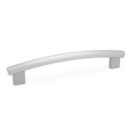 Ganter Rohrbogengriffe, Aluminium- / Edelstahlrohr (GN 666.4-30-M8-500-SW), VE: 5 Stück, 666.4-30-M8-500-SW
