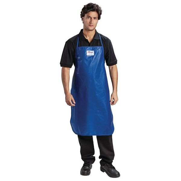 Burnguard Quicklean Nylon-Halterschürze blau, GD331, 0792266503622