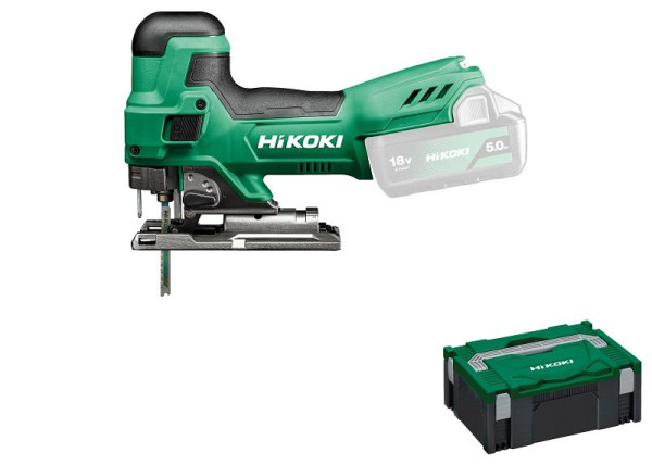 HiKOKI 18V Akku Stichsäge, ohne Akku, ohne Ladegerät, CJ18DB (Basic) (HSC II), CJ18DBW2Z