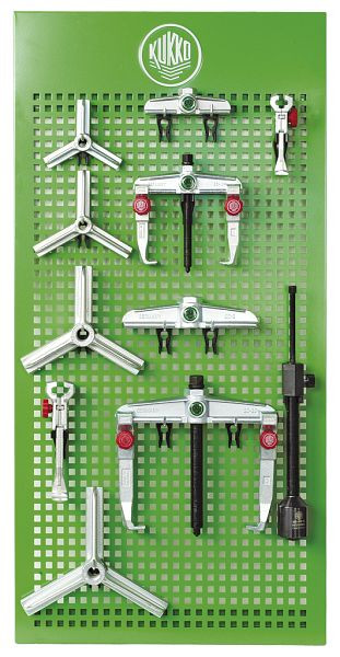 Kukko Abzieher-Sortiment - hydraulisch Aussenabziehen - TOP, Spannweite außen: 200 mm, WT-002