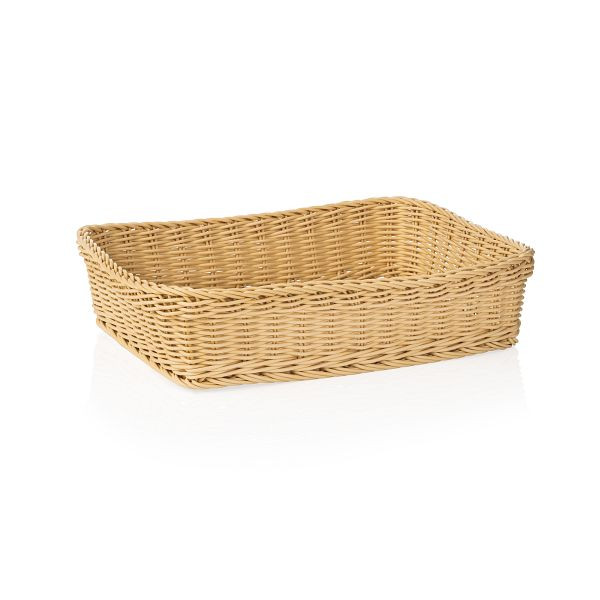 WAS Korb Systemkorb in der Farbe hellbeige, 40 x 30 x 10 cm, 5071340