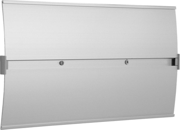 Moedel Elegantes Leitsystem, Ausführung Wandmontage, Aluminium, eloxiert, 400x200 mm, 60977