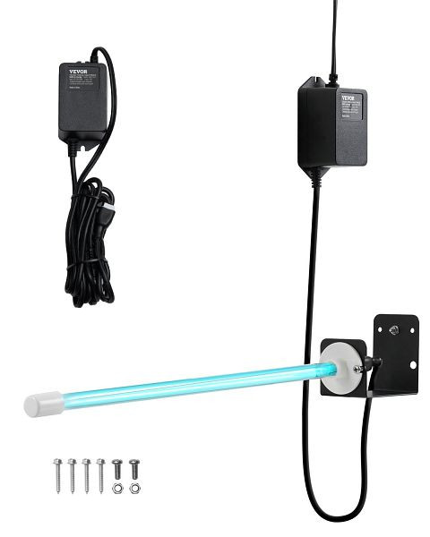 VEVOR HVAC-Luftreiniger, 25W 254nm UV-Luftreiniger im Kanal für Klimaanlagen, UVZJKGDJHQ12HDYV3V2