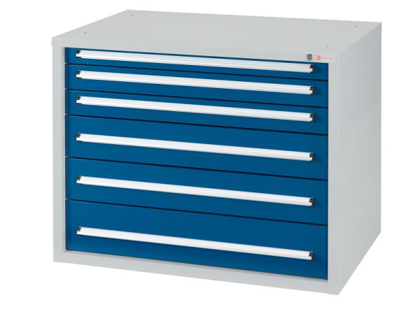 Dringenberg Schubladenschrank B7 800/6, Teilauszug, ohne Platte, 033456-7035-5010