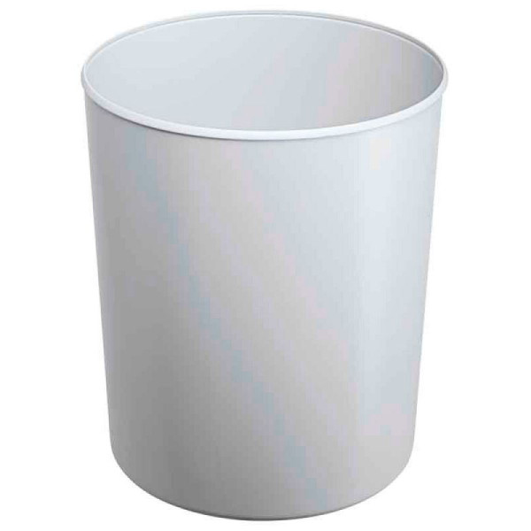 STEIN HGS Feuerfester Papierkorb mit Inneneimer, grau, 13 Liter, 83728.0001