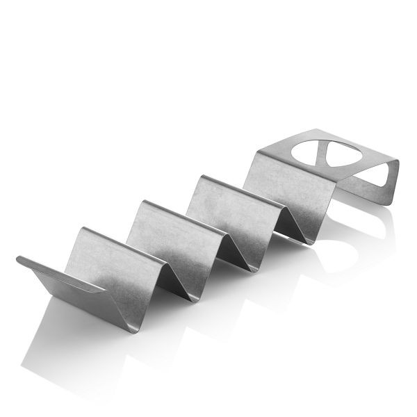 WAS Taccotaxi STEEL & STYLE HERITAGE, mit 4 Ablagen, 39 x 10 x 5 cm, Chromnickelstahl 18/8, 2071004