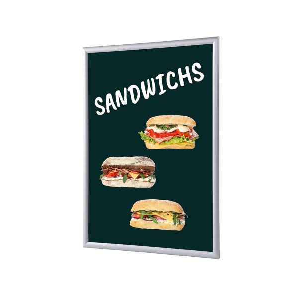 Showdown Displays Klapprahmen A1 Komplettset Sandwiches Französisch, KRA1G25LPPI575