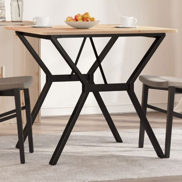 vidaXL Esstisch-Gestell in Y-Form 70x70x73 cm Gusseisen, 357932