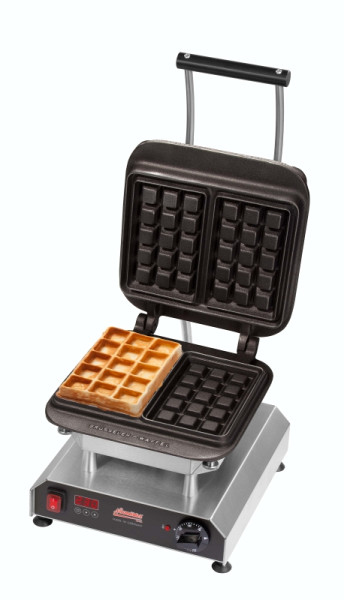 Neumärker Waffeleisen Thermocook® inkl. Brüsseler Waffel Wechselplatten (Gusseisen), 12-40801-15