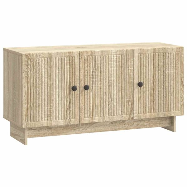 vidaXL TV-Schrank Sonoma-Eiche 99 x 34,5 x 50 cm Holzwerkstoff, 894027
