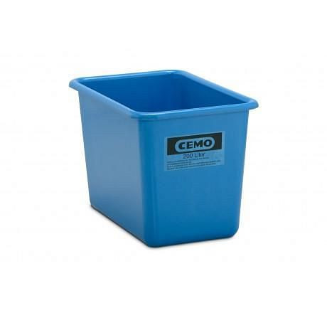 Cemo Rechteckbehälter 200l hoch, blau, Maße: 88 x 57 x 60 cm, 7569, 4052886099575