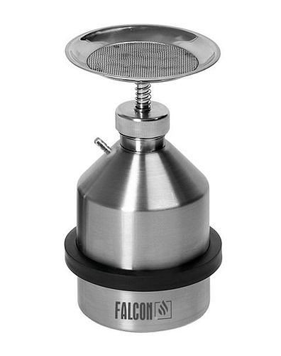 FALCON Sparanfeuchter aus Edelstahl, 1 Liter, mit Erdungsanschluss, 283931