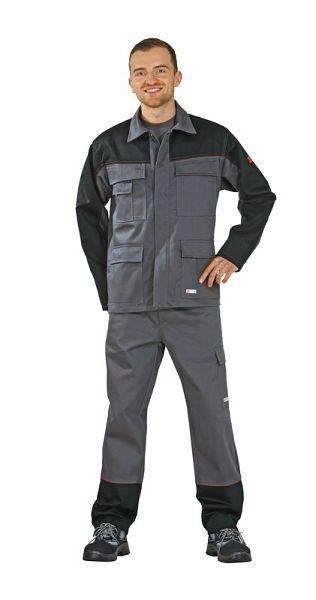 Planam Weld Shield Jacke, grau/schwarz, Größe 42, 5510042