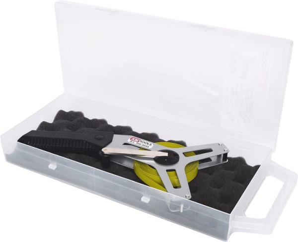 KS Tools Rahmenbandmaß mit gelbem Stahlband, 20m, 300.0049