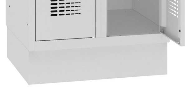 Eurobox Sockel für Spind / Schrank, durchgehender Unterbau, 800mm, 3010-080